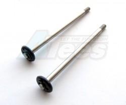 GPM Racing Miscellaneous Accessories - Steel Shafts Steel Shaft 3.17mm X 59mm (2) for 115MM GPM Shocks