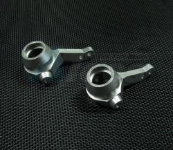 HPI Nitro RS4 Aluminum Front Knuckle Arm - 1 Pair Silver by GPM Racing