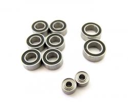 Kyosho Mini-Z Monster High Performance Full Ball Bearings Set Rubber Sealed  (10 Total) by Boom Racing