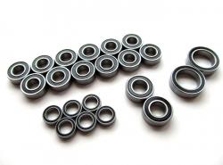 Tamiya TA01 High Performance Full Ball Bearings Set Rubber Sealed (22 Total) by Boom Racing