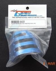 Team Associated RC10T4 Aluminum Rear Motor Protector Blue by GPM Racing