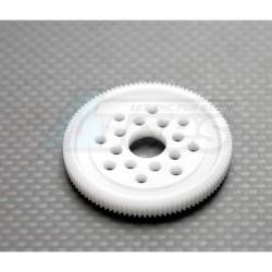 Miscellaneous All Delrin Spur Gear - 104t-1pc White by GPM Racing