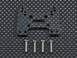 Anderson Racing MB4 Truggy Graphite 3.5mm Front Damper Plate - 1pc Set Black by GPM Racing