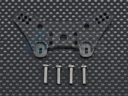 Anderson Racing MB4 Truggy Graphite 3.5mm Rear Damper Plate - 1pc Set Black by GPM Racing