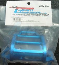 Tamiya TLT-1 Rock Buster Aluminum Front or Rear Bumper Assembly Set  Blue by GPM Racing