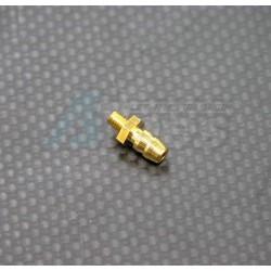 Miscellaneous All Oil Nipple ( Straight Design)-1pc Gold by GPM Racing