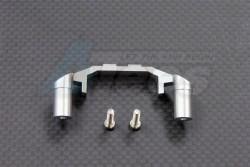 Traxxas E-Revo Aluminum Front Gear Box Protector Mount with Screws Silver by GPM Racing