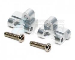 HPI Super Nitro RS4 Aluminum Rear Bulkhead Set - 1pair Silver by GPM Racing
