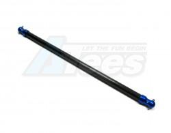Tamiya TT-01 Graphite Main Shaft With Aluminum Ends Blue by GPM Racing
