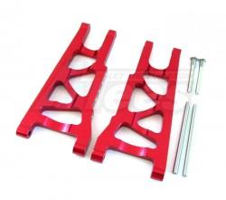Traxxas Slash Aluminum Front / Rear Lower Arm - 1 Pair Set Red by GPM Racing