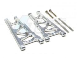 Traxxas Slash Aluminum Rear Lower Arm - 1 Pair Set Silver by GPM Racing