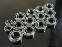 XMods Evolution Touring High Performance Full Ball Bearings Set Rubber Sealed  (14 Total) by Boom Racing