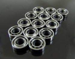 XMods XMods High Performance Full Ball Bearings Set Rubber Sealed  (14 Total) by Boom Racing