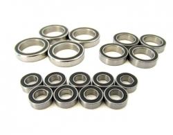 Team Losi XXX-NT High Performance Full Ball Bearings Set Rubber Sealed (17 Total) by Boom Racing