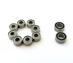 Team Losi Micro T High Performance Full Ball Bearings Set Rubber Sealed  (10 Total) by Boom Racing