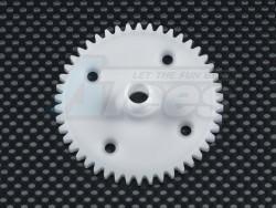 Kyosho Inferno MP9 Delrin Main Gear (46 T) - 1pc White by GPM Racing