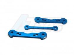 HPI Savage XL Aluminum Front/rear Gear Box Arm Bulk - 3 Pcs (Sax) Blue by GPM Racing