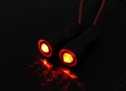 Boom Racing Miscellaneous All Super Bright LED Light Headlight Set Red