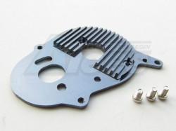 Team Losi Mini-T Aluminum Motor Heat Sink Plate Gun Metal by GPM Racing