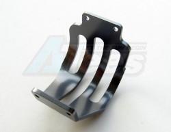 Team Losi Mini-T Aluminum Rear Motor Guard Protector - 1pc Gun Metal by GPM Racing