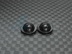 Team Associated RC18T Shock Cap For Front Damper Of RC18  1 Pair Black by GPM Racing