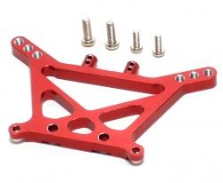 A-Tech XMT4 Aluminum Rear Shock Tower With Screws - 1pc Set Red by GPM Racing