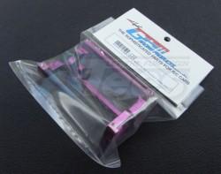 Team Associated RC12L3 Aluminum Completed Motor Mount With Heat Sink - 1 Piece Purple by GPM Racing