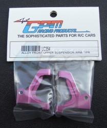 Team Associated RC12L3 Aluminum Front Upper Suspension Arm -1 Pair Purple by GPM Racing