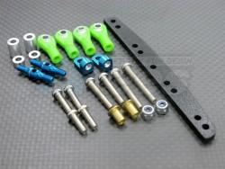 Tamiya TA02 Front Stabilizer Complete Set  Blue by GPM Racing