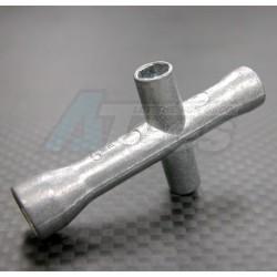 Miscellaneous All Cross Wrench (Dimension Of Holes Of 4mm,5mm,5.5mm,7mm) -1 Pc by GPM Racing