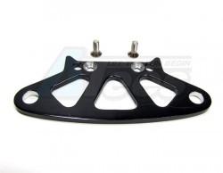 HPI Nitro R40 Aluminum Front Upper Bumper Plate(3mm Thick) - 1pc Black by GPM Racing