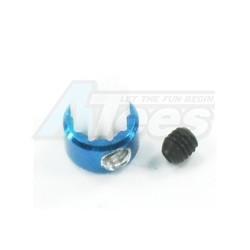XMods Evolution Touring Delrin Motor Gear (9t) With Aluminum Tray & Screw - 1pc Set Blue by GPM Racing