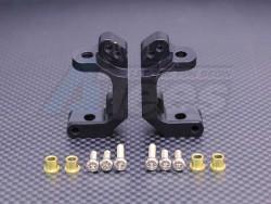 HPI RS4 3 Delrin Front C-Hub With Collars & Screws 1 Pair Set Black by GPM Racing
