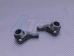 HPI RS4 3 Delrin Front Knuckle Arm - 1pr Black by GPM Racing