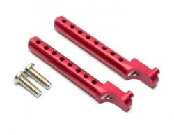 Hong Nor LD3 Aluminum Rear Body Post 1 Pair Red by GPM Racing