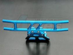 Team Losi Aftershock Aluminum Rear Bumper ( Shape A ) Set Blue by GPM Racing