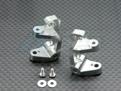 Team Associated RC10B4 Aluminum C-Hub With Screws And Shims 1 Pair Set Silver by GPM Racing