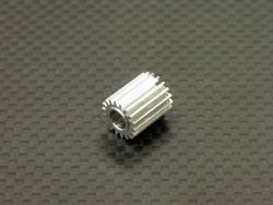 Team Losi XXX-NT Aluminum-7075 Top Gear - 18T For Rear Gear Box - 1 Piece Silver by GPM Racing