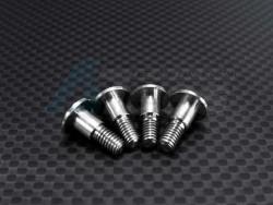 Tamiya CR01 Titanium King Pin - 4pcs Set by GPM Racing