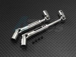 Team Losi Mini Rock Crawler Steel Main Shaft - 1 Pair Silver by GPM Racing