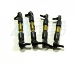 Kyosho Mini-Z Monster Aluminum Completed Tie Rod Set - 2prs Set Golden Black by GPM Racing