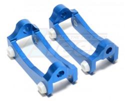 Team Losi Aftershock Aluminum Front or Rear  C-hubs - 1 Pair  Blue by GPM Racing