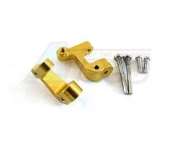 Team Losi Micro Desert Truck Aluminum Front C-hub With Screws - 1pr Set Gold by GPM Racing