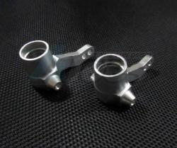 Tamiya TB02 Aluminum Front Knuckle Arm - 1pr Silver by GPM Racing