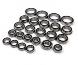 Team Losi 8IGHT High Performance Full Ball Bearings Set Rubber Sealed (24Total) by Boom Racing
