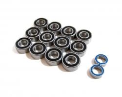 Tamiya FF02 High Performance Full Ball Bearings Set Rubber Sealed (14 Total) by Boom Racing