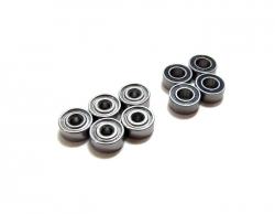 Kyosho Mini-Z High Performance Full Ball Bearings Set Rubber Sealed (9 Total) by Boom Racing