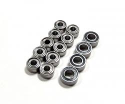 Team Losi Micro SCT High Performance Full Ball Bearings Set Rubber Sealed (14 Total) by Boom Racing