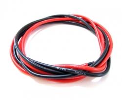 Miscellaneous All 14 Gauge Silicone Wire Black & Red 100cm Each 14AWG 14GA by Team Raffee Co.