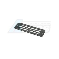 Axial AX10 Scorpion Graphite Battery Radio Tray Plate For AX10 Scorpion by 3Racing